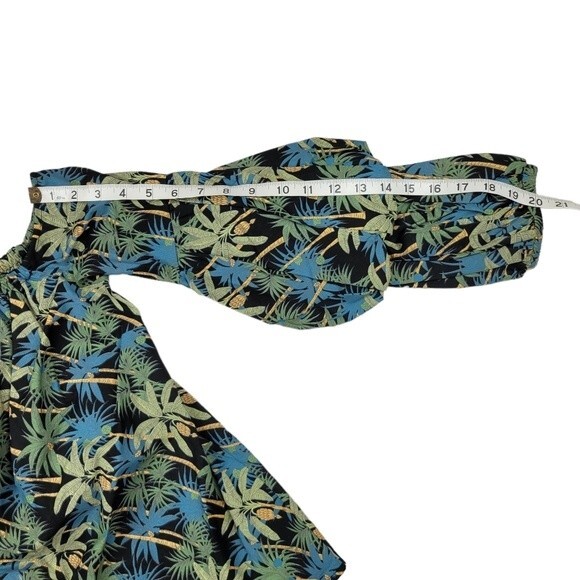 NEW Petersyn Lily Off The Should Long Sleeve Print Top, Medium, New With Tags - Picture 7 of 13